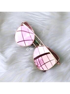 Mirrored Rose Gold Sunnies